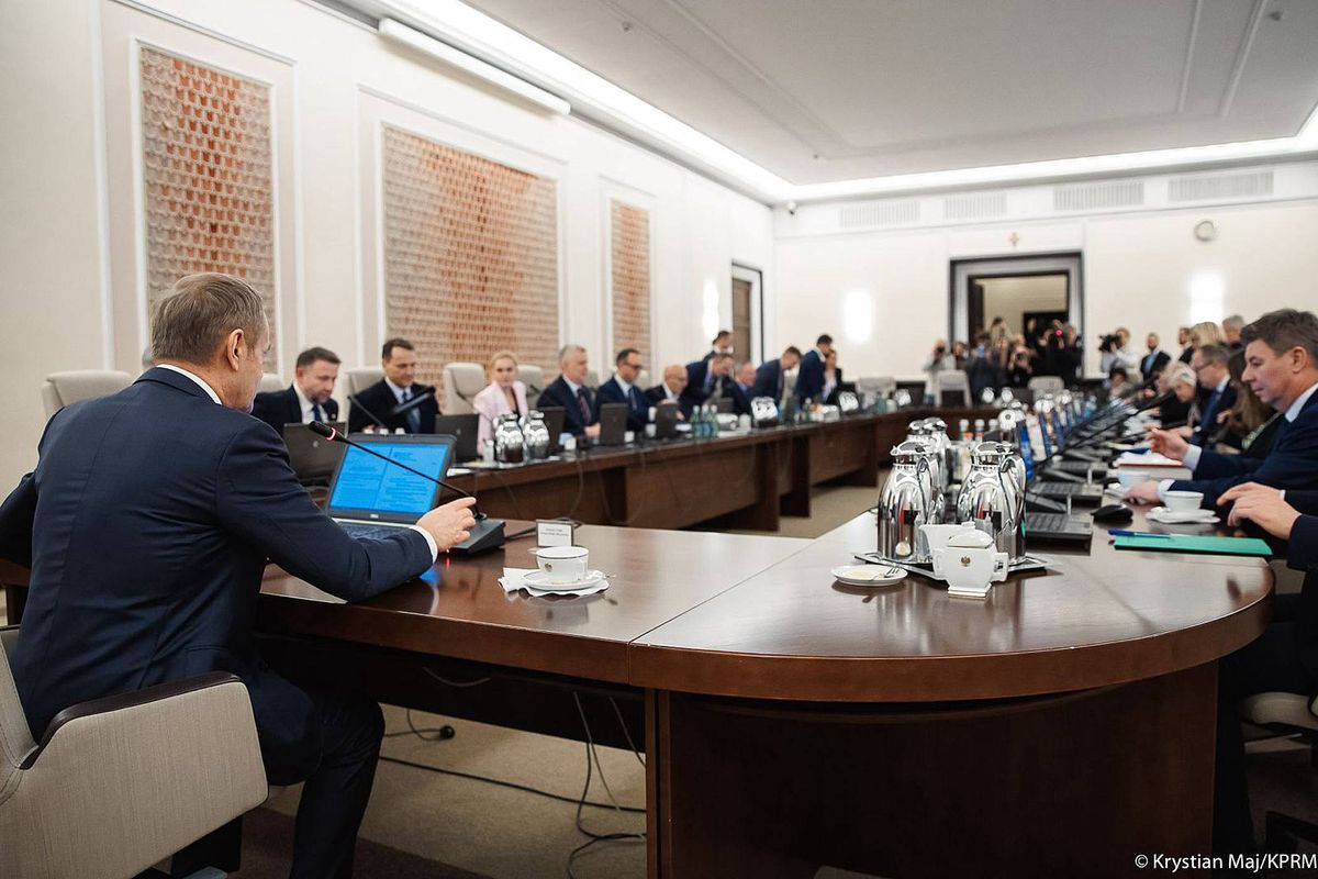 Robocze posiedzenie Rady Ministrów