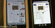 Wojna przeglądarek: Windows Phone 7 przeciw iPhone 3GS [wideo]