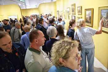 Poznań: Wielki sukces wystawy Chełmońskiego. Wkrótce Malczewski