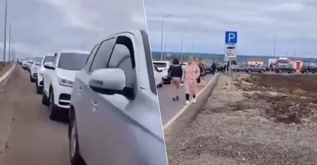 Chaos na kluczowej trasie Rosji. Godzinami stoją po paliwo