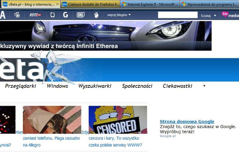Oficjalna premiera IE9. Co ciekawego zaproponował Microsoft? [zobacz screeny] 4