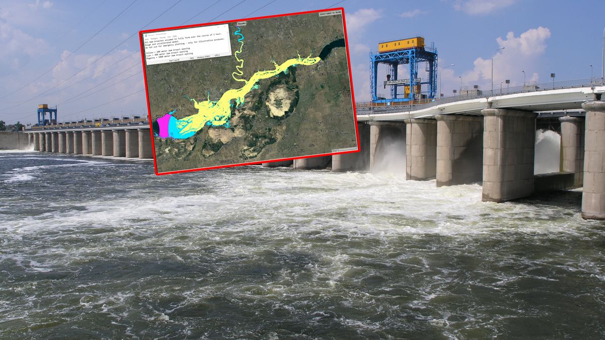 Nowa Kachowka zapora