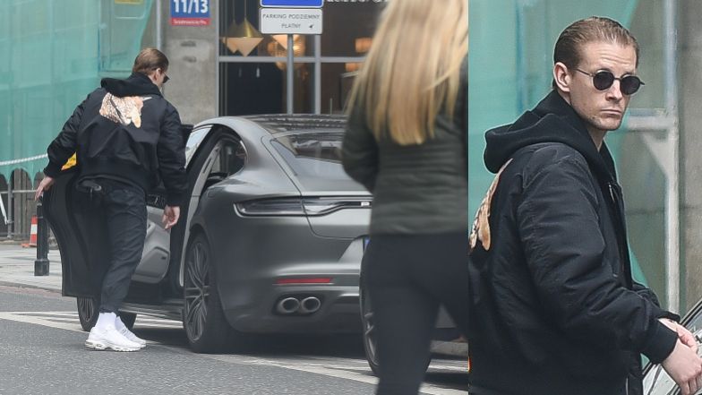 Sebastian Fabijański parkuje na zakazie i odwiedza luksusowy butik
