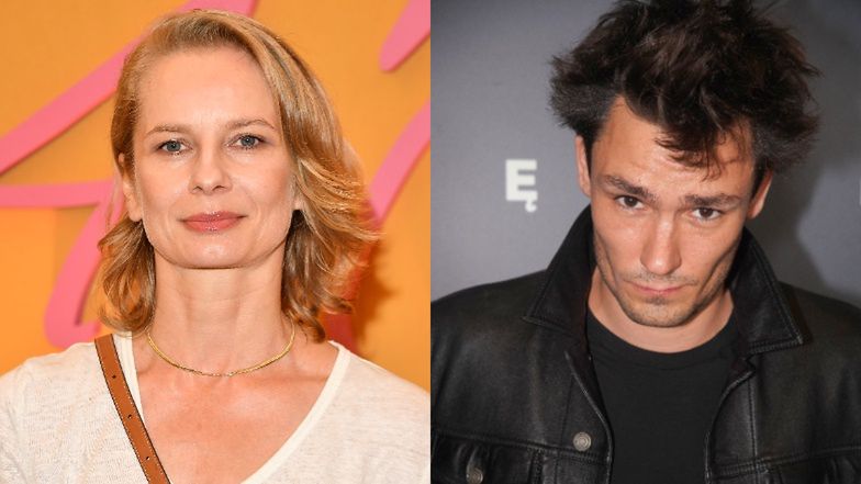 Magdalena Cielecka i Bartosz Gelner na wspólnych zdjęciach