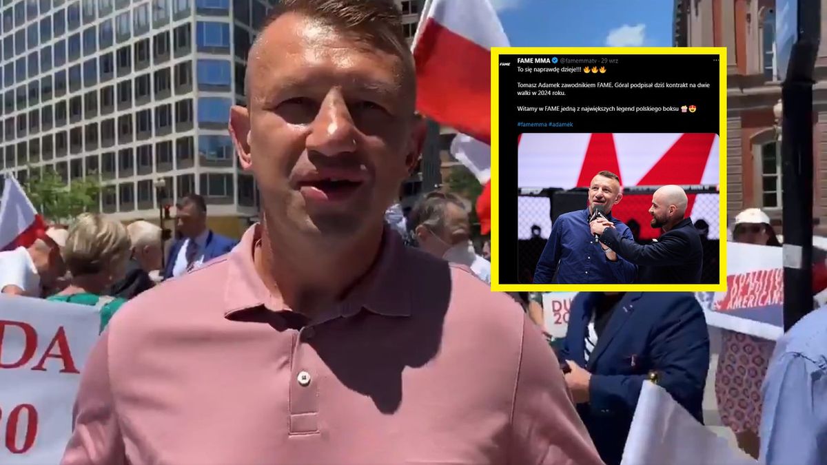 Na zdjęciu: Tomasz Adamek