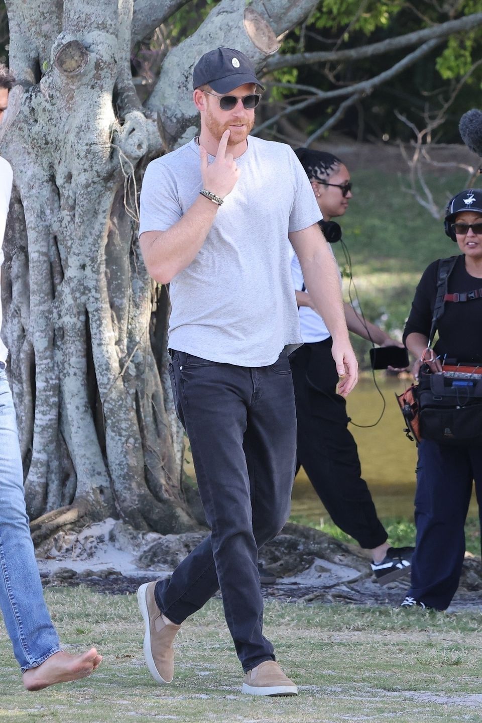 Meghan Markle i książę Harry "przyłapani" na planie zdjęciowym