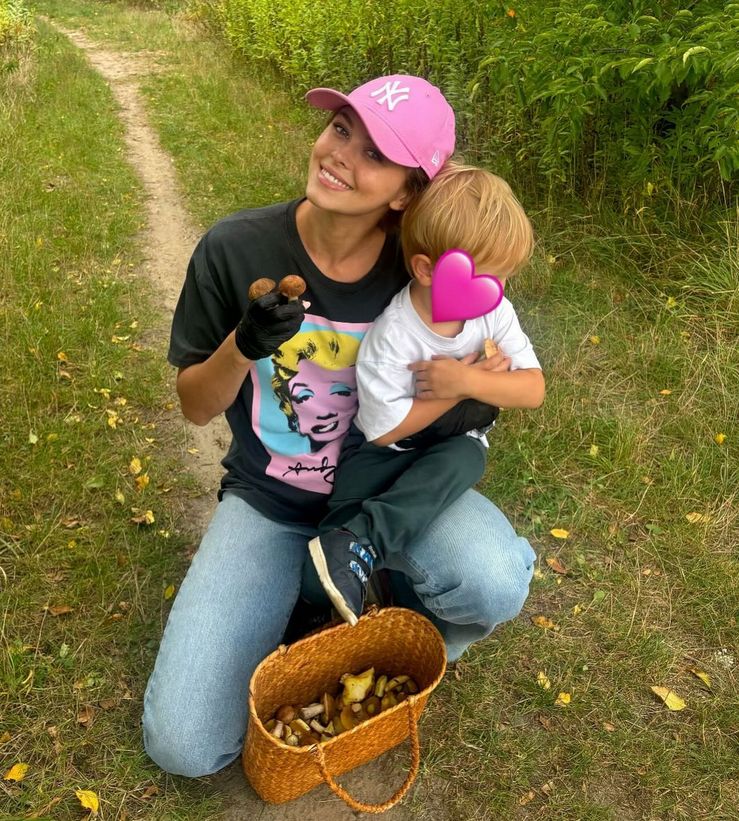 Joanna Opozda z synem