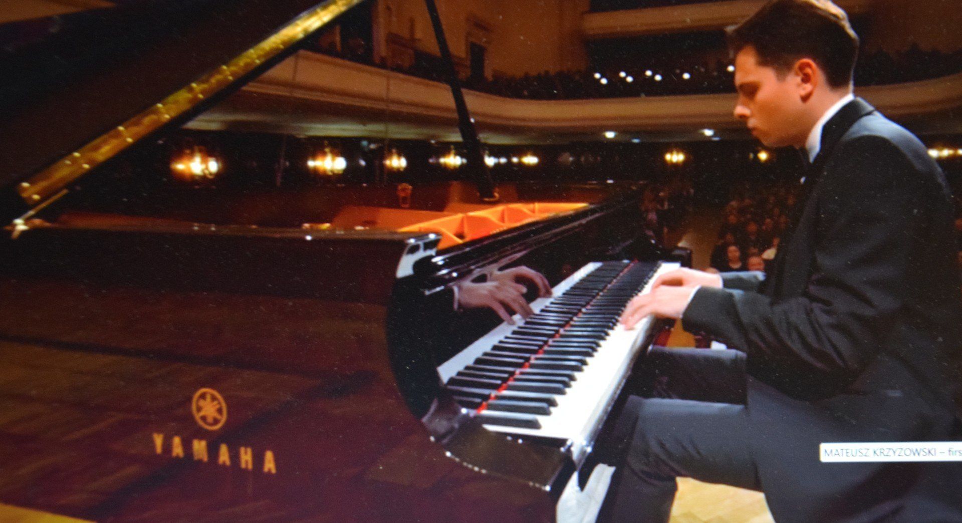 Mateusz Krzyżowski na XIX Konkursie Chopinowskim