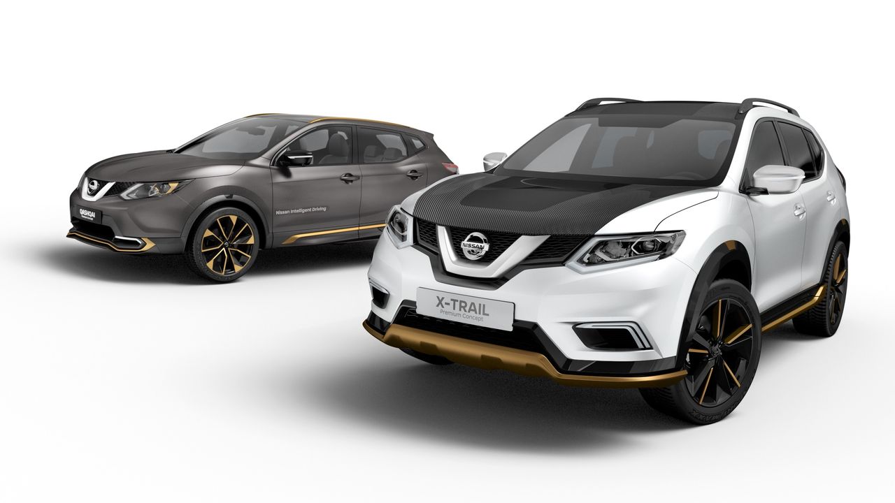 Nissan Qashqai i Nissan X-Trail Premium Concept - zapowiedź