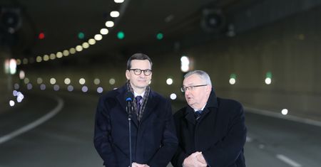 Tunel Południowej Obwodnicy Warszawy otwarty. Premier Morawiecki zabrał głos