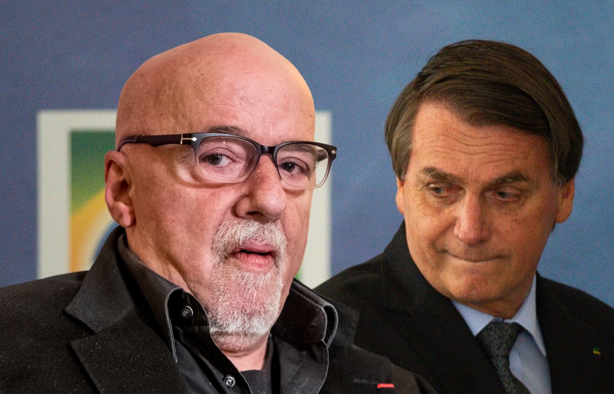 Pisarz Paulo Coelho nazwał Bolsonaro ignorantem i poszedł się zaszczepić