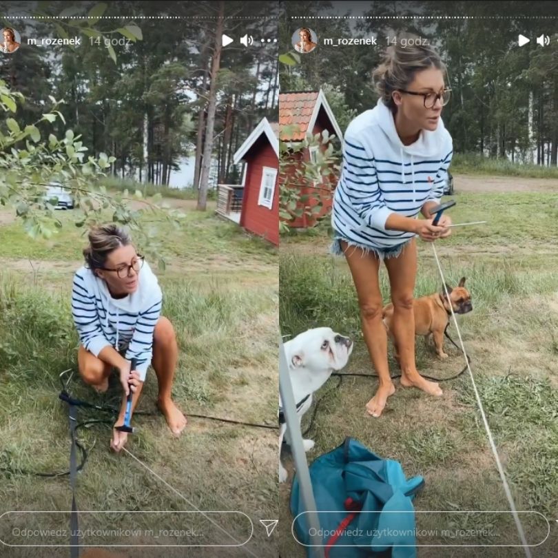 Małgorzata Rozenek już ma dość życia w kamperze?