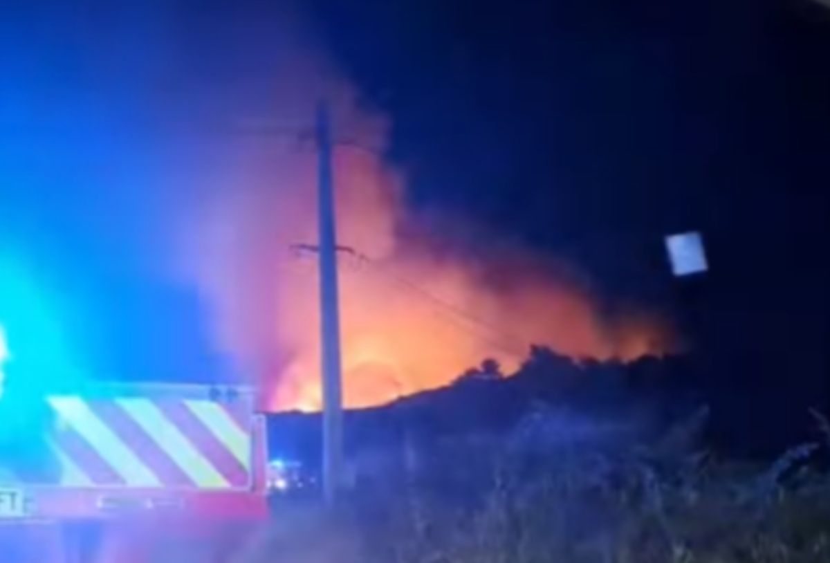 Pożar we Francji