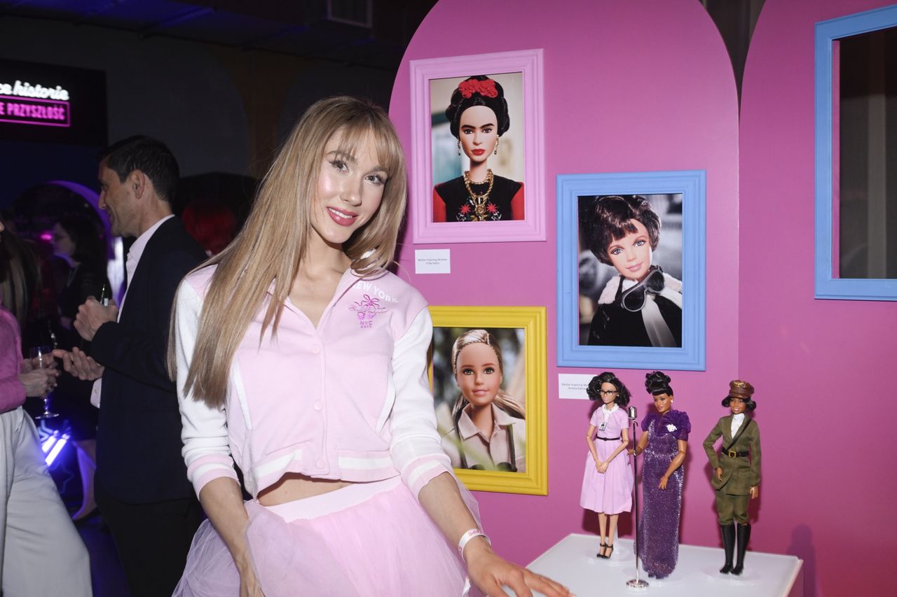 Ida Nowakowska na jubileuszowej gali marki Barbie
