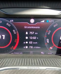 Skoda Superb 2.0 TSI (272 KM) - test zużycia paliwa