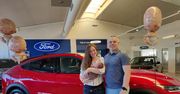Nowe życie w elektryku. Duńska para przyjęła poród w mustangu mach-e