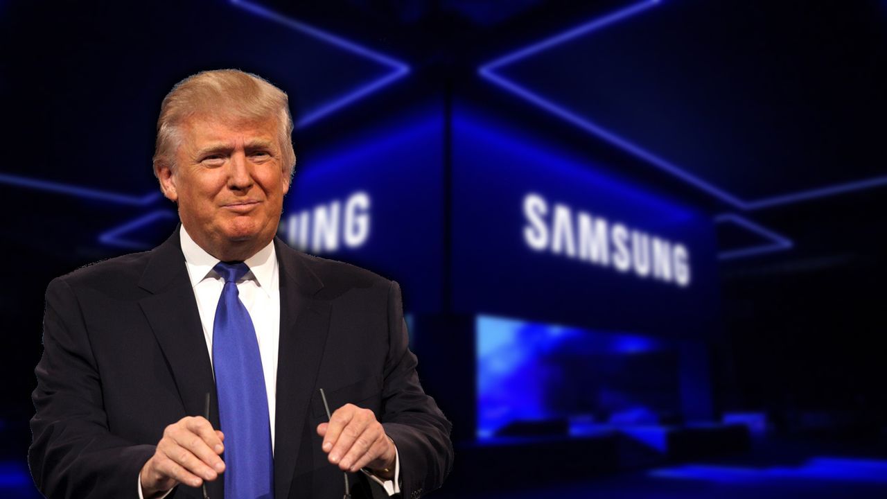 Donald Trump dziękuje Samsungowi za decyzję, która... jeszcze nie zapadła