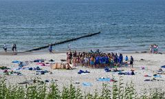Znalezisko nad Bałtykiem. Natychmiast odseparowali fragment plaży