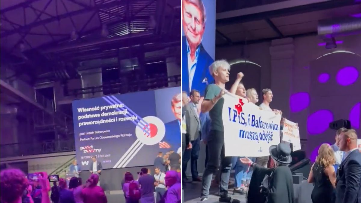 Awantura na spotkaniu z Balcerowiczem