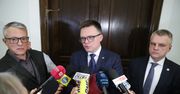 "Nasz przeciwnik jest jeden". Hołownia o kryzysie na granicy