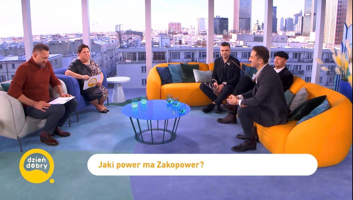 Sebastian Karpiel-Bułecka i Zakopower w "DD TVN"