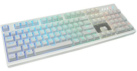 Klawiatura mechaniczna Zalman ZM-K900M - cała na bialo