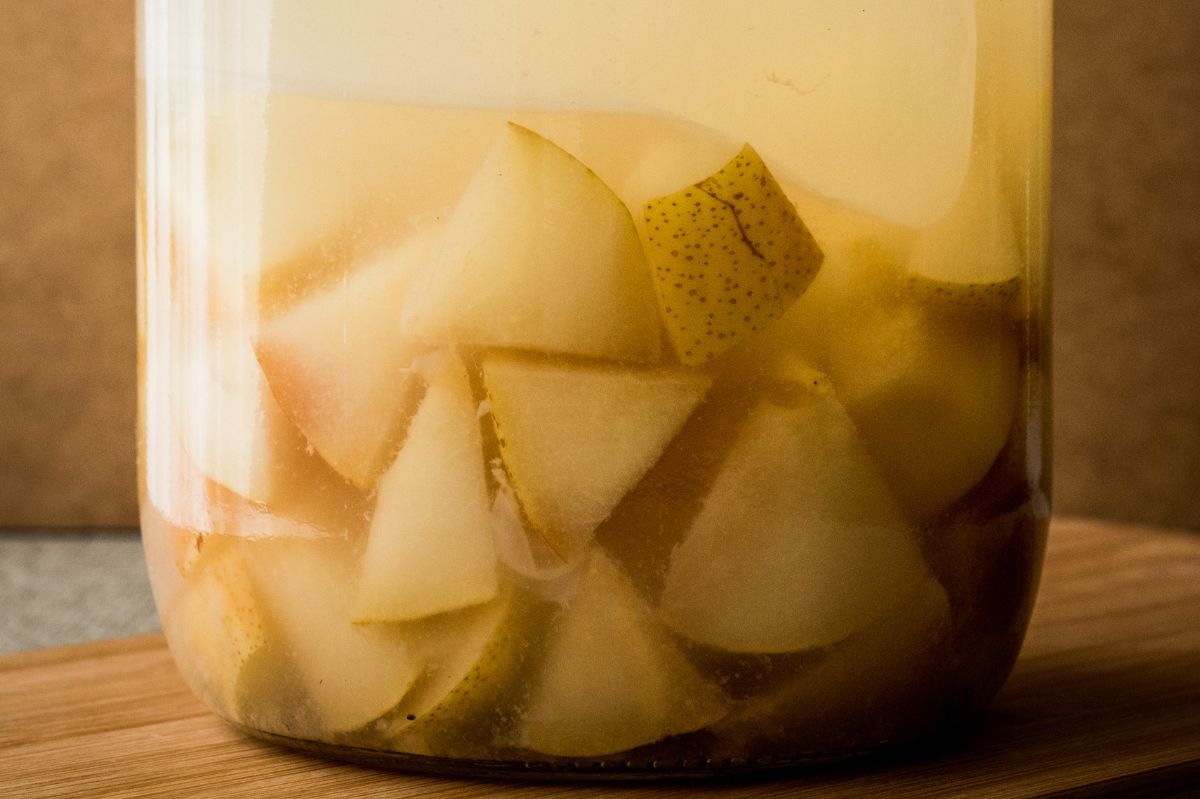 Pears in vinegar are absolutely world-class.