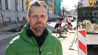 Kielce: Trwają prace na ulicy Słowackiego