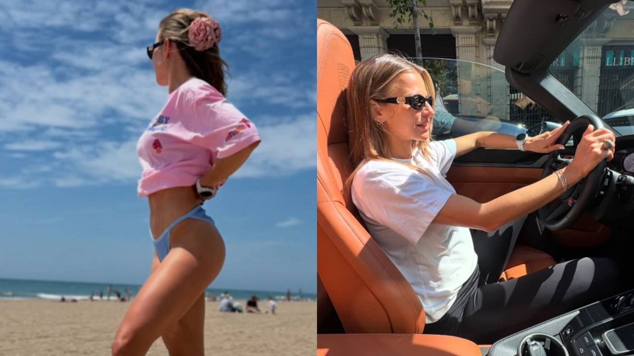 Przejażdżki Porsche, wygrzewanie się w bikini. Anna Lewandowska pokazała, jak spędza czas