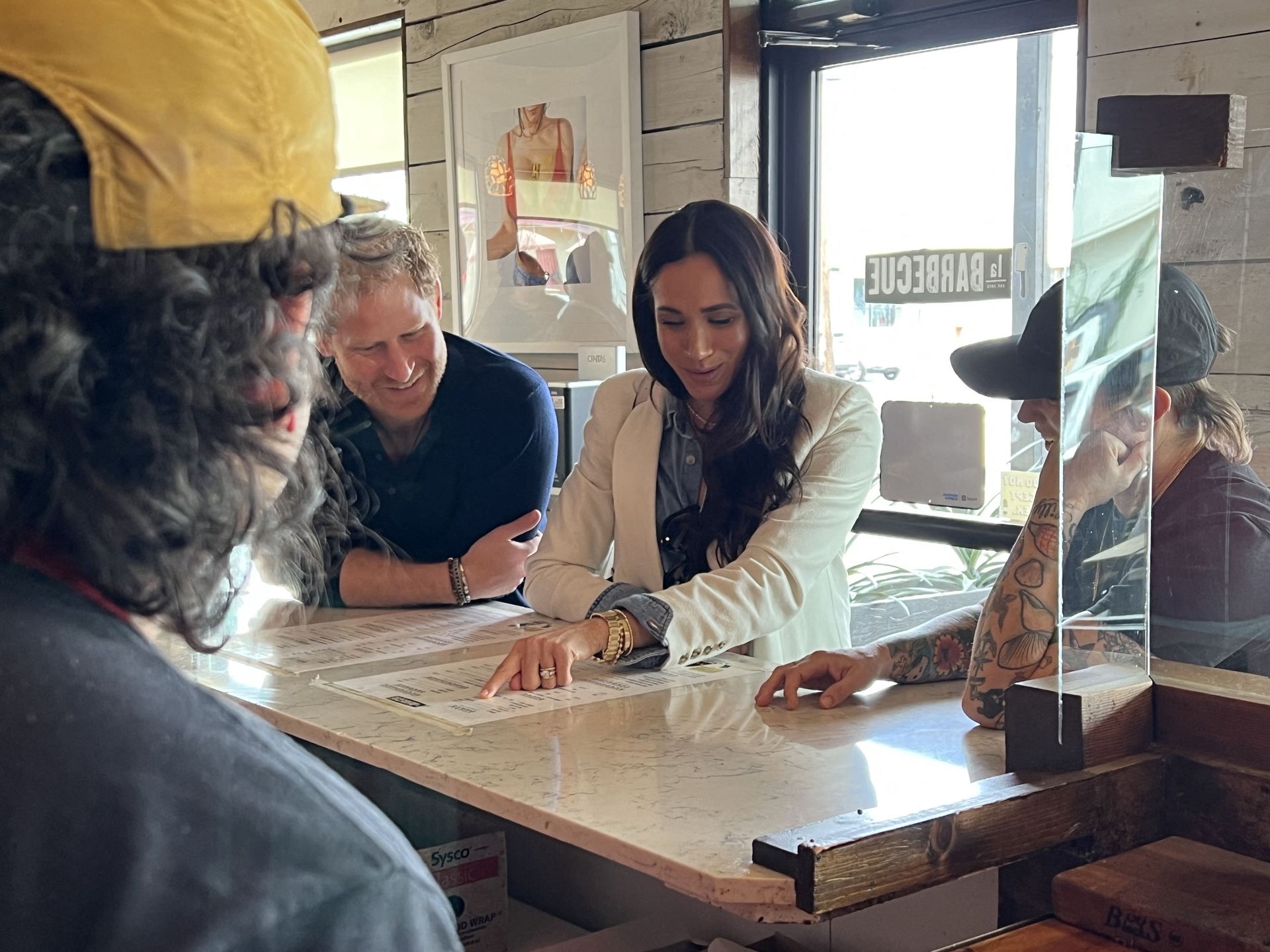 Meghan Markle i książę Harry z wizytą w restauracji