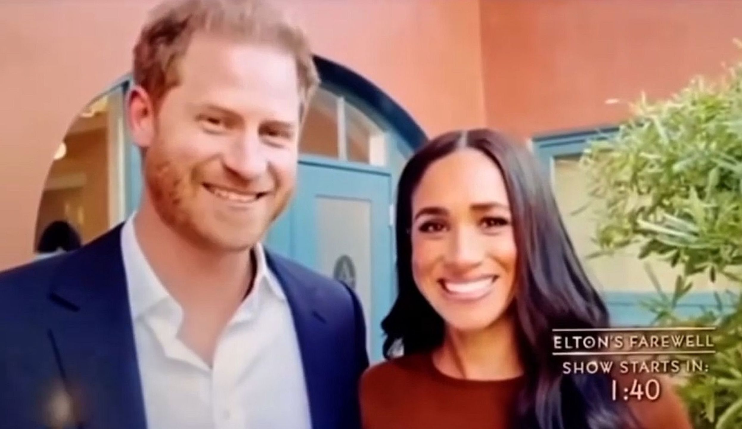 Książę Harry i Meghan Markle są przyjaciółmi Eltona Johna