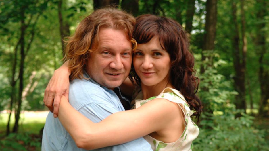 Paweł Królikowski i Ilona Ostrowska w serialu "Ranczo"