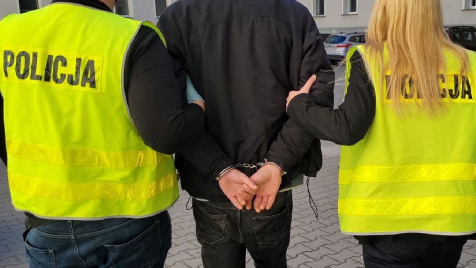 Sprawcę szybko zatrzymano.