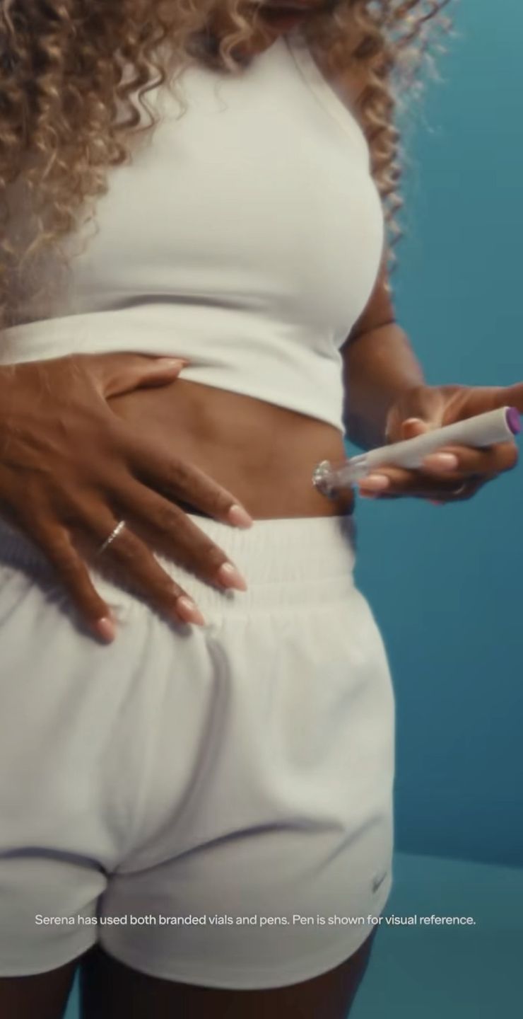 Serena Williams została ambasadorką leku na odchudzanie