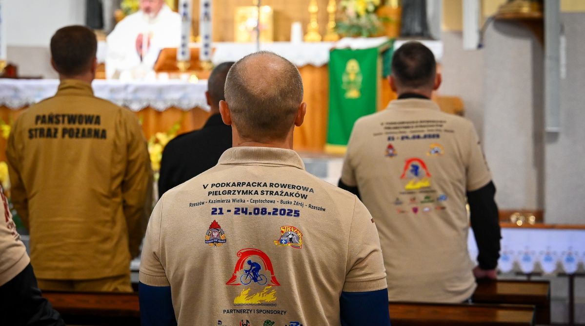 V Podkarpacka Rowerowa Pielgrzymka Strażaków wyruszyła z Rzeszowa
