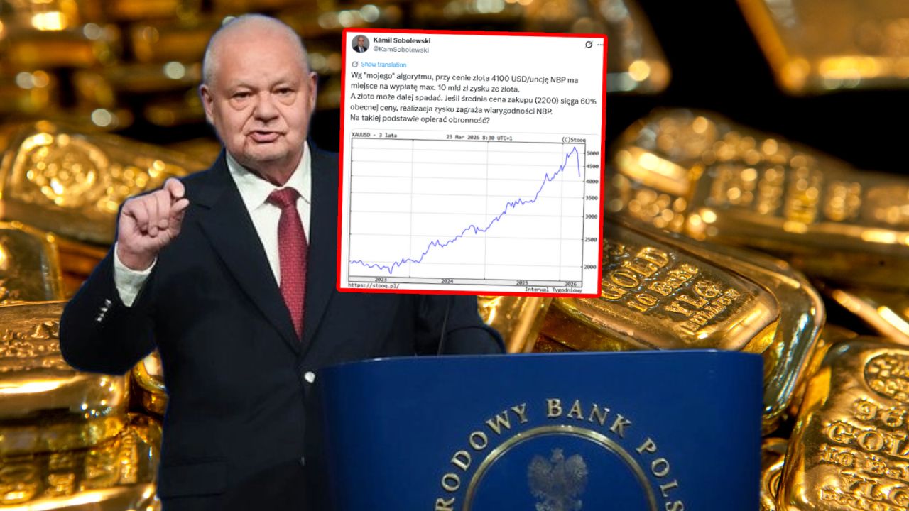 Kruchość "polskiego SAFE". Oto co dzieje się przy spadkach ceny złota