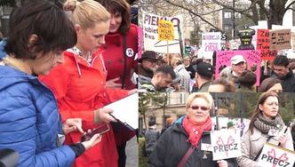 Tak wyglądał protest pod Sejmem przeciwko CAŁKOWITEMU ZAKAZOWI ABORCJI!