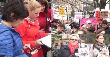 Tak wyglądał protest pod Sejmem przeciwko CAŁKOWITEMU ZAKAZOWI ABORCJI!