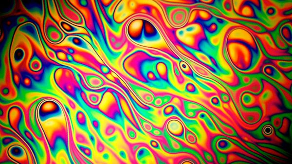 Tak wyglądają bańki mydlane z bardzo, bardzo bliska 1