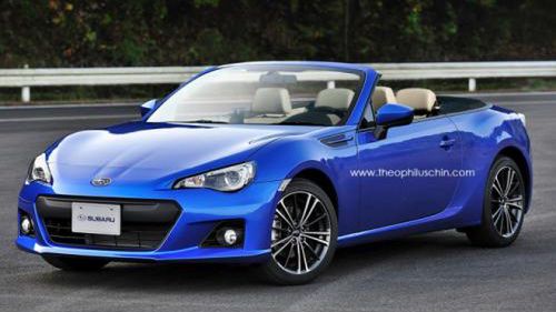 Subaru BRZ Cabrio (nieoficjalna wizualizacja, źródło: http://www.theophiluschin.com)