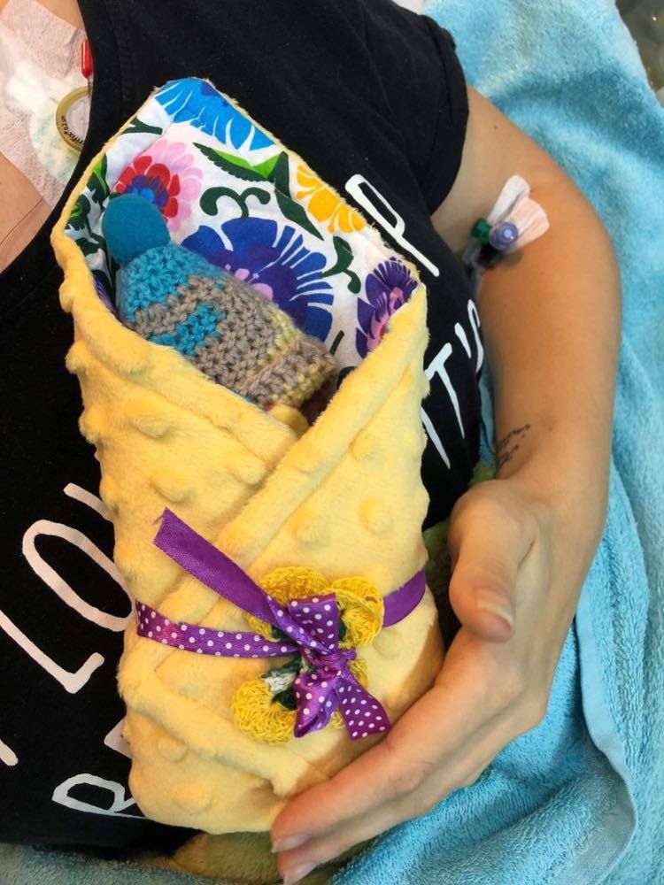 Pani Ola z dzieckiem