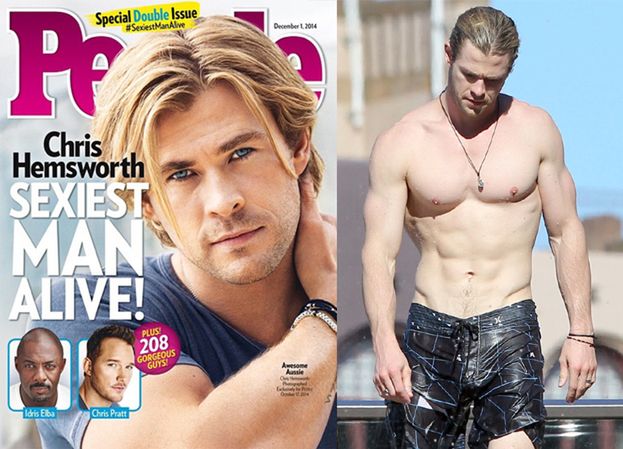 Chris Hemsworth "NAJSEKSOWNIEJSZYM mężczyzną świata"?! (ZDJĘCIA)