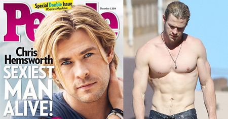 Chris Hemsworth "NAJSEKSOWNIEJSZYM mężczyzną świata"?! (ZDJĘCIA)