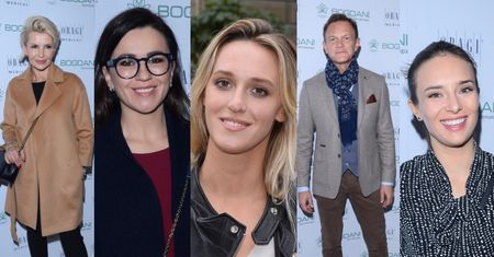Jesień na "salonach": Racewicz, Tadla, Pazura i żona Michała Żebrowskiego promują kosmetyki (ZDJĘCIA)
