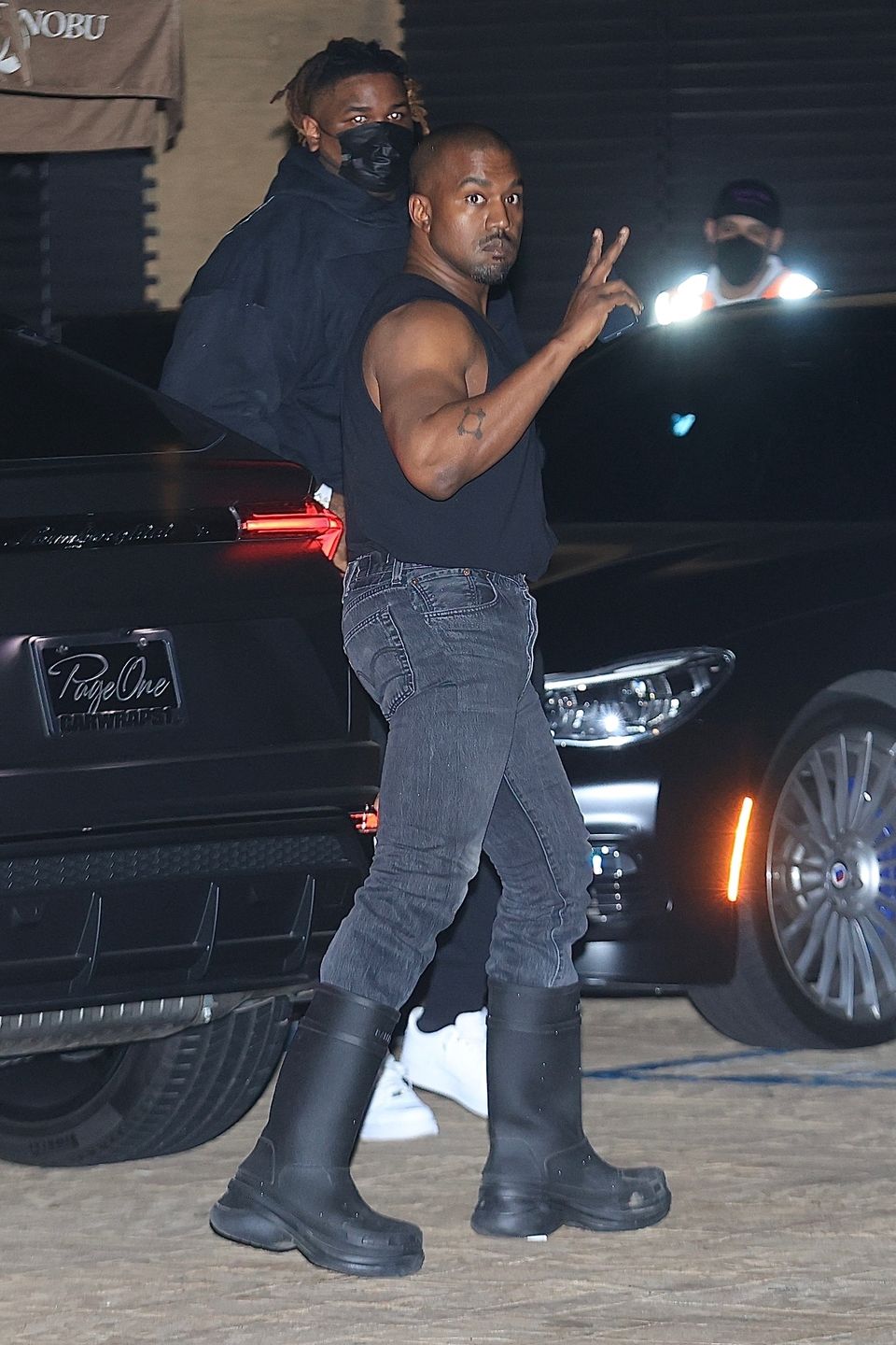 Kanye West na randce z sobowtórem Kim Kardashian