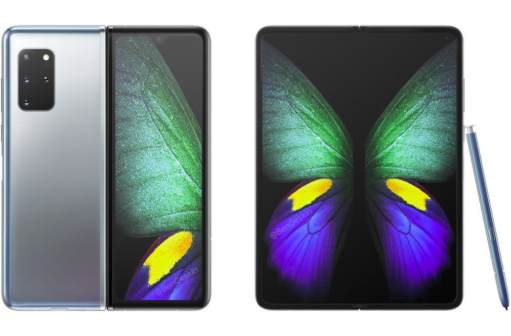 Mniej więcej tak może wyglądać Samsung Galaxy Fold 2