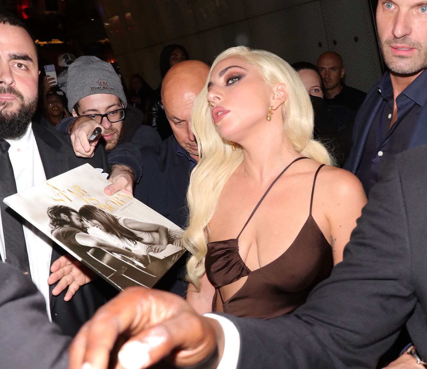 Lady Gaga leaving a screening of House Of Gucci at the W hotelLady Gaga leaving a screening of House Of Gucci at the W hotel.
10 Nov 2021,Image: 642584119, License: Rights-managed, Restrictions: World Rights, Model Release: no, Credit line: MEGA / The Mega Agency / ForumMEGA / The Mega Agency / ForumLady Gaga, screening of House Of Gucci, W hotel