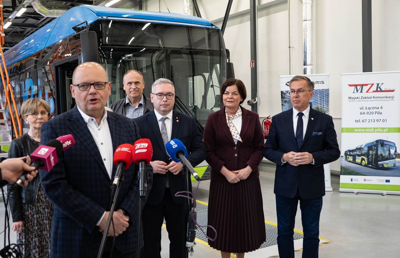 autobusy wodorowe, Piła