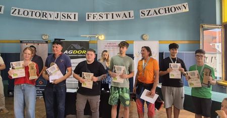 Sukcesy szachistów w Złotoryi. Młodzi zawodnicy zdominowali podium