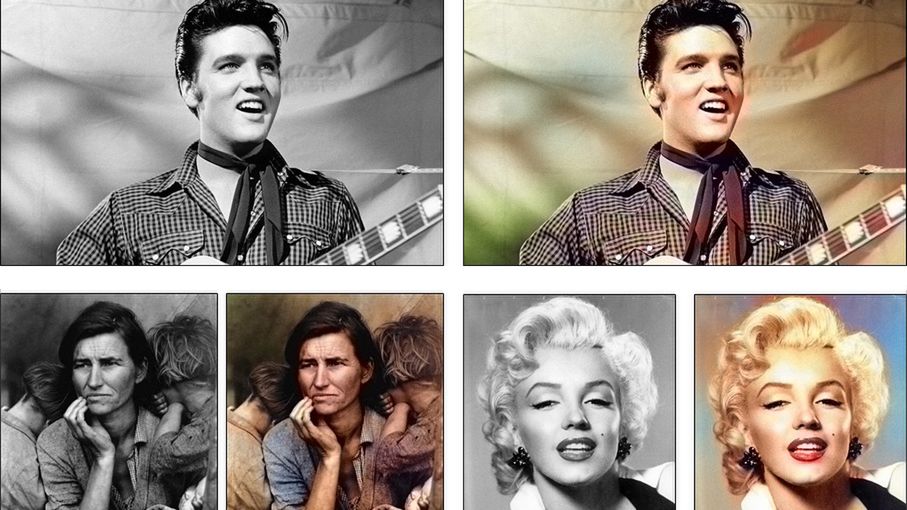 Czy Photoshop przyszłości będzie w stanie automatycznie kolorować czarno-białe obrazy? 1